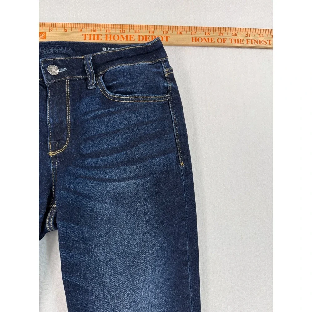 Arizona Jean Co. Women's Size‎ 9 Skinny Blue Jeans Stretch Denim Mid Rise